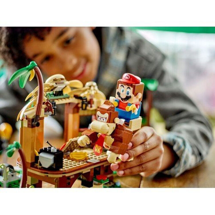 Product LEGO® Super Mario™: Πίστα Επέκτασης Δεντρόσπιτο του Donkey Kong (71424) Μαζί με Πασχαλινή Λαμπάδα image