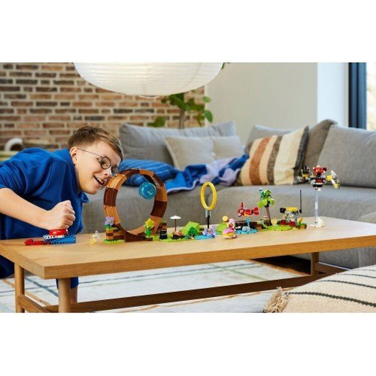 Product LEGO® Sonic the Hedgehog™: Δοκιμασία Green Hill Zone με Λουπ του Sonic (76994) image