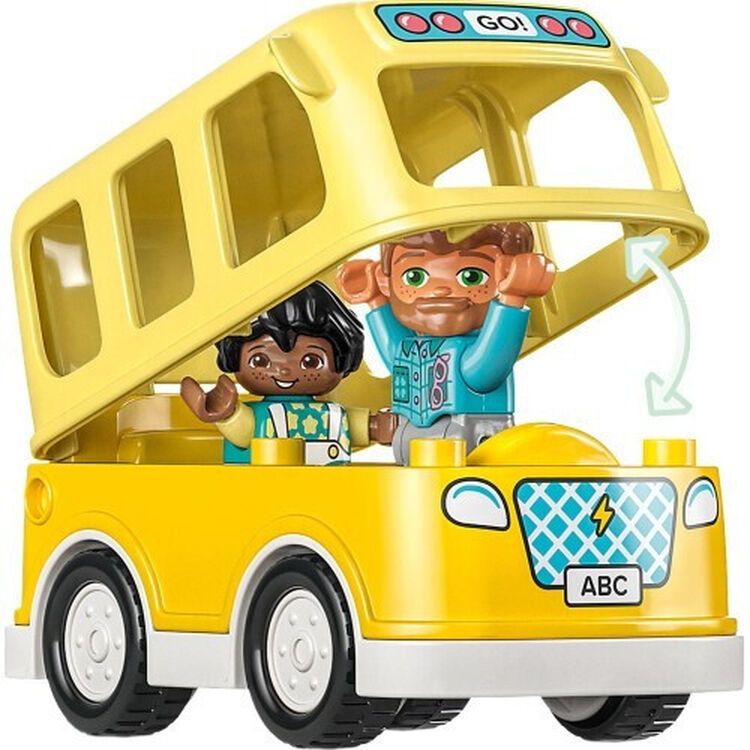 Product LEGO® DUPLO®: Town The Bus Ride (10988) Along with an Easter Candle image