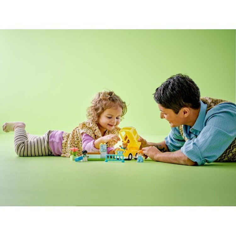 Product LEGO® DUPLO®: Town The Bus Ride (10988) Along with an Easter Candle image