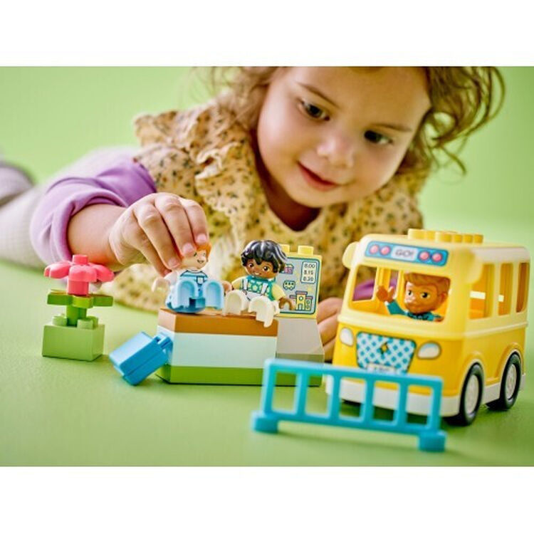 Product LEGO® DUPLO®: Town The Bus Ride (10988) Along with an Easter Candle image