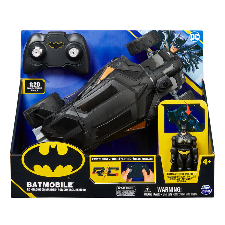 Product Τηλεκατευθυνόμενο Spin Master DC: Batman - Batmobile R/C Vehicle 1:20 (6065425) image