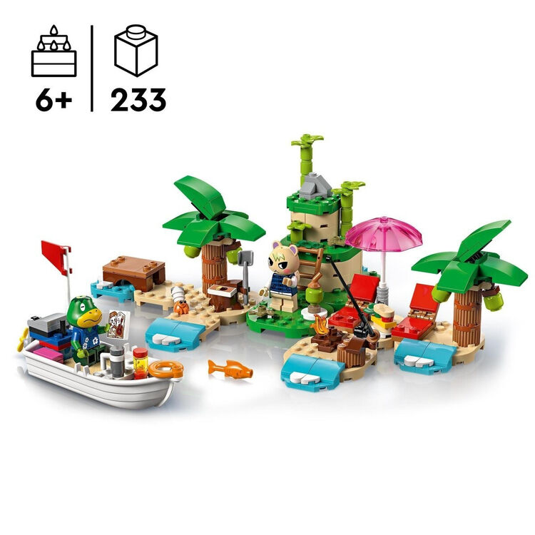 Product LEGO® Animal Crossing: Περιήγηση του Kapp'n με Βάρκα στο Νησί (77048) image