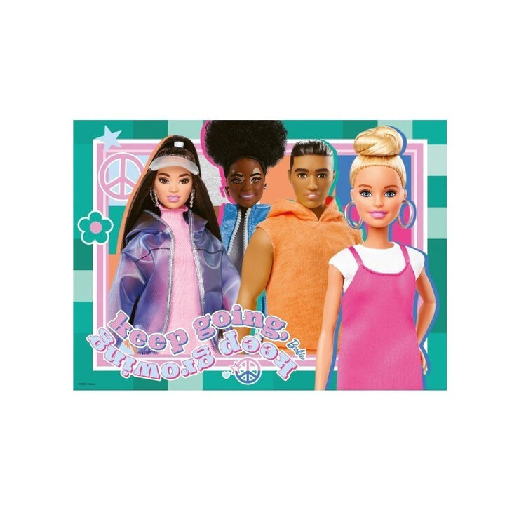 Product Παζλ Ravensburger Puzzle: Barbie Bumper Puzzle Pack (4x100pcs) (12001077) image