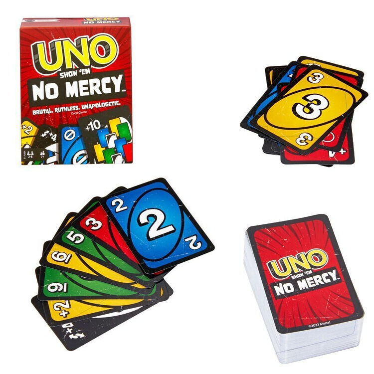Product Επιτραπέζιο Παιχνίδι Mattel Uno: Show 'Em No Mercy Card Game image