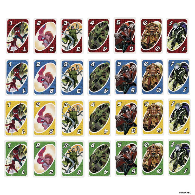 Product UNO The Amazing Spiderman Card Game image
