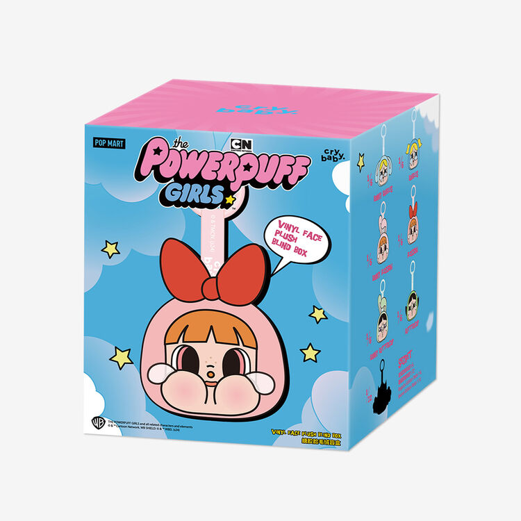 Product Λούτρινο POP MART CRYBABY X Powerpuff Girls Series Vinyl Face Plush (Blind Box 1pc) 1τμχ Τυχαία Επιλογή image