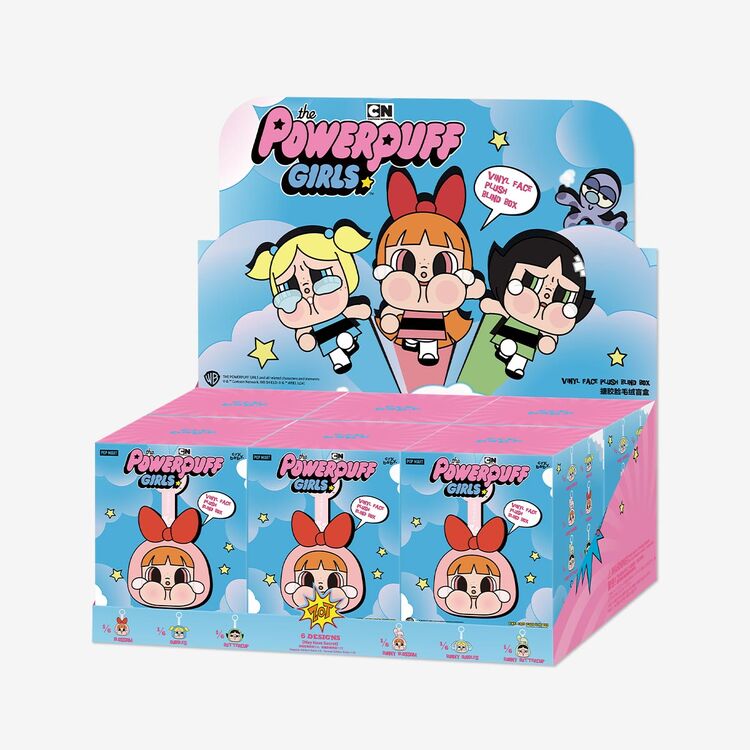 Product Λούτρινο POP MART CRYBABY X Powerpuff Girls Series Vinyl Face Plush (Blind Box 1pc) 1τμχ Τυχαία Επιλογή image