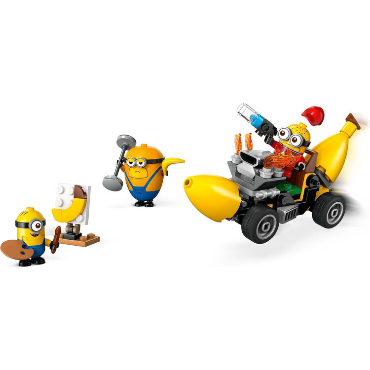 Product LEGO® Despicable Me 4: Μίνιονς και Αυτοκίνητο-Μπανάνα (75580) image