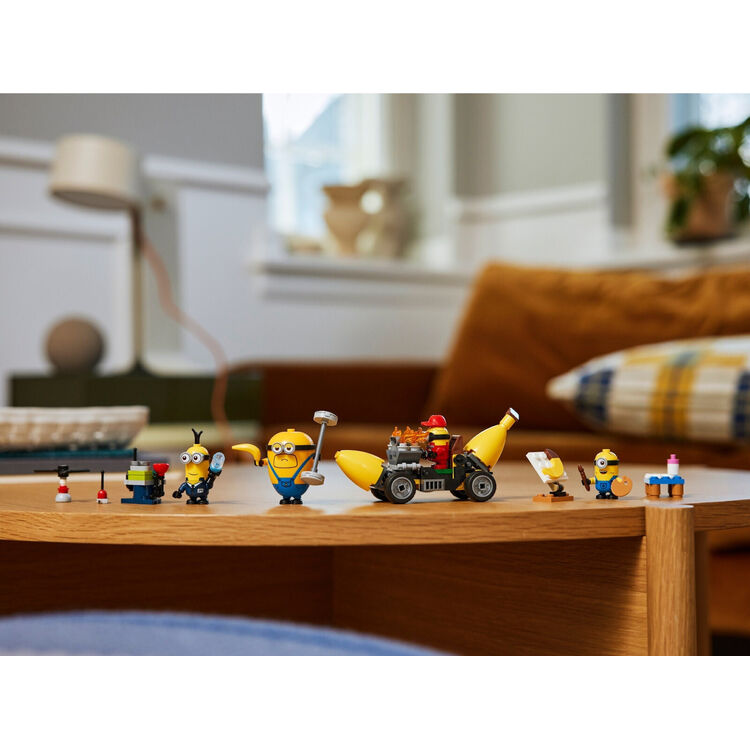 Product LEGO® Despicable Me 4: Μίνιονς και Αυτοκίνητο-Μπανάνα (75580) image