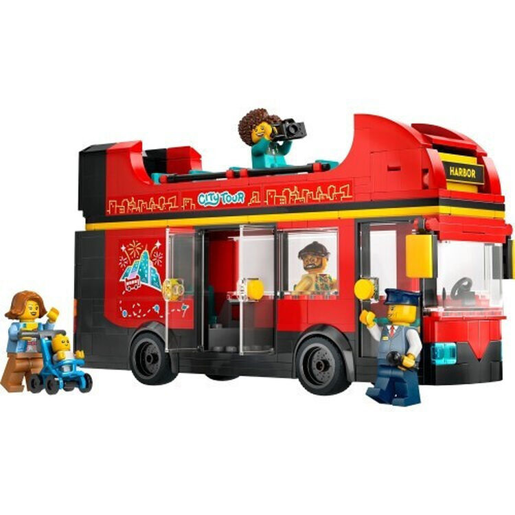 Product LEGO® City Great Vehicles: Κόκκινο Διώροφο Λεωφορείο Ξενάγησης (60407) image