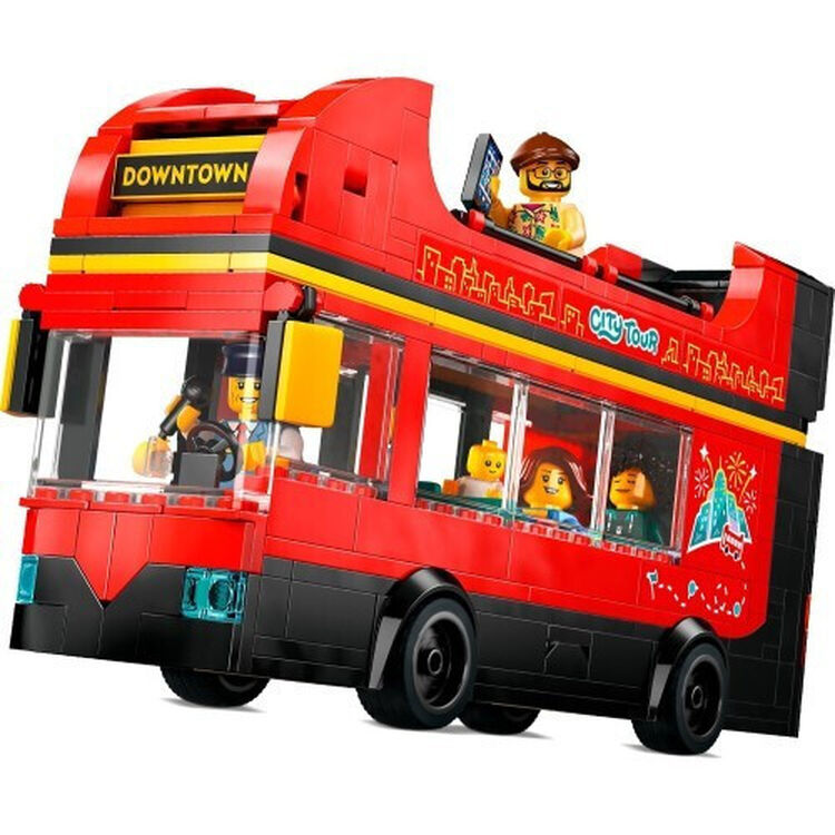 Product LEGO® City Great Vehicles: Κόκκινο Διώροφο Λεωφορείο Ξενάγησης (60407) image
