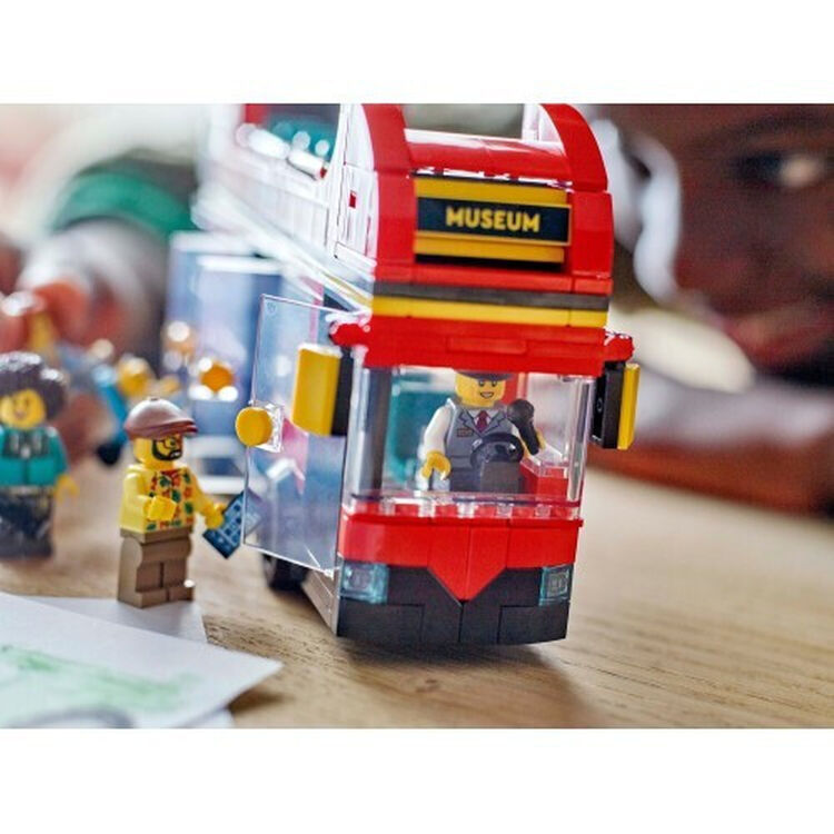 Product LEGO® City Great Vehicles: Κόκκινο Διώροφο Λεωφορείο Ξενάγησης (60407) image