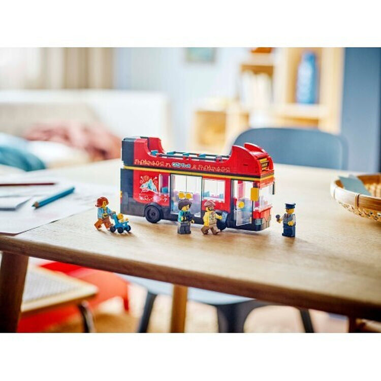 Product LEGO® City Great Vehicles: Κόκκινο Διώροφο Λεωφορείο Ξενάγησης (60407) image