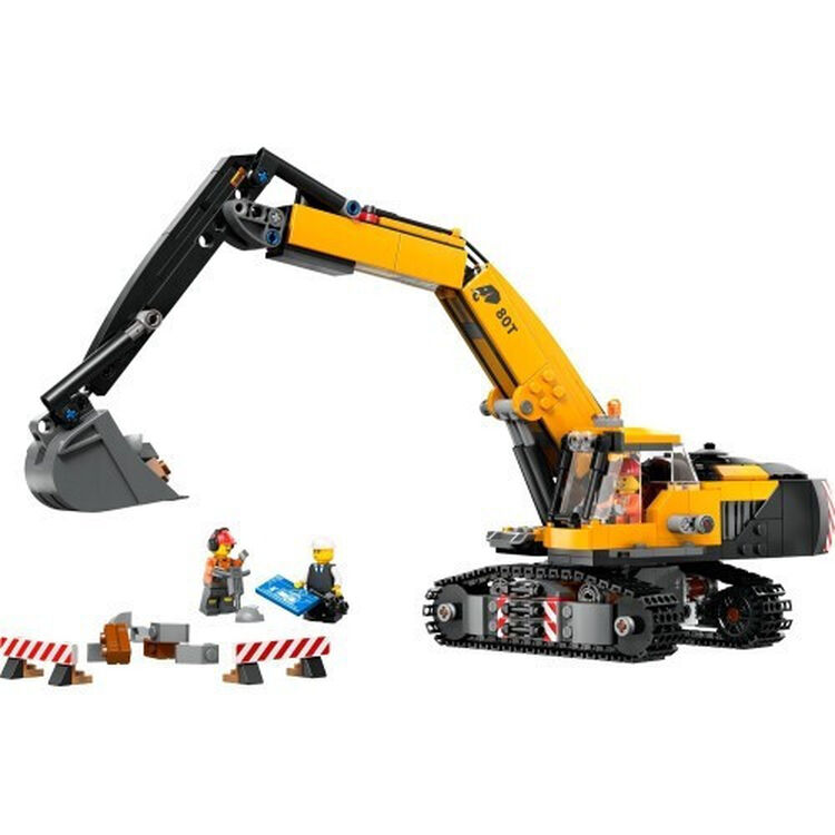 Product LEGO® City Great Vehicles: Κίτρινος Εκσκαφέας Οικοδομής (60420) image