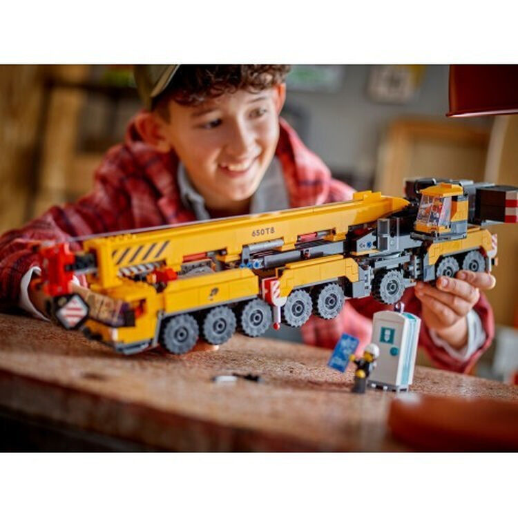 Product LEGO® City Great Vehicles: Κίτρινος Κινητός Γερανός Οικοδομής (60409) image