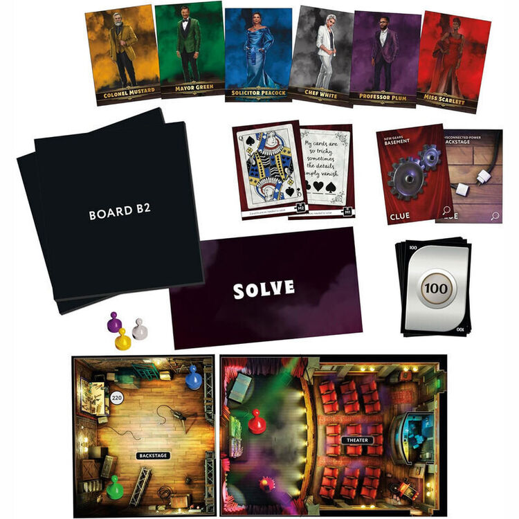 Product Επιτραπέζιο Παιχνίδι Hasbro Cluedo: Escape - Η Λέσχη του Μάγου (Ελληνική Γλώσσα) (F8817) image