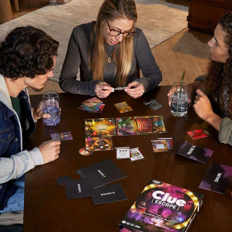 Product Επιτραπέζιο Παιχνίδι Hasbro Cluedo: Escape - Η Λέσχη του Μάγου (Ελληνική Γλώσσα) (F8817) image