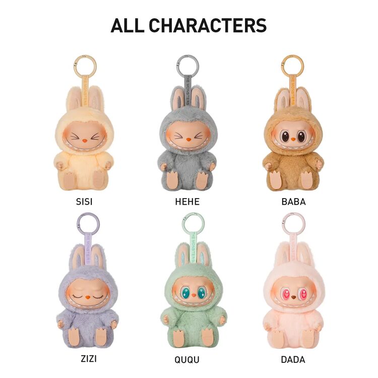 Product POP MART The Monsters Have a Seat Vinyl Plush Blind Box Pendant Blind Box image