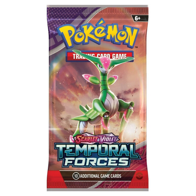 Product Pokemon TCG Scarlet & Violet Temporal Forces Booster 1pc Random Pick image