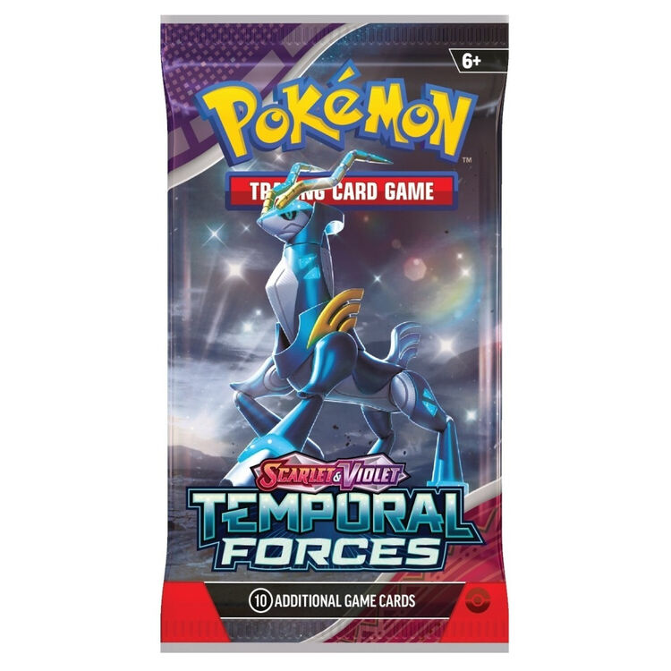 Product Pokemon TCG Scarlet & Violet Temporal Forces Booster 1pc Random Pick image