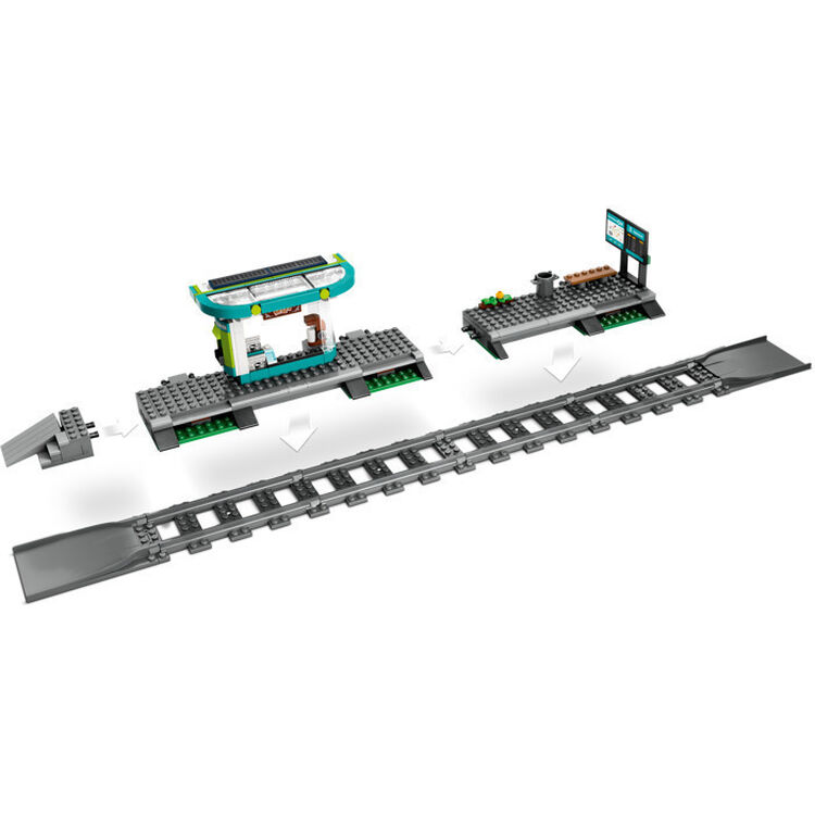 Product LEGO® City Downtown: Streetcar and Station (60423) image