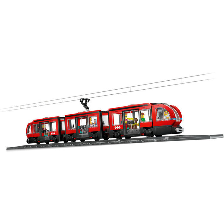 Product LEGO® City Downtown: Streetcar and Station (60423) image