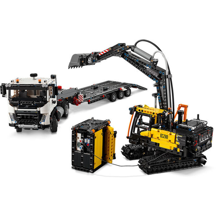 Product LEGO® Technic: Φορτηγό Volvo FMX & Ηλεκτρικός Εκσκαφέας EC230 (42175) image