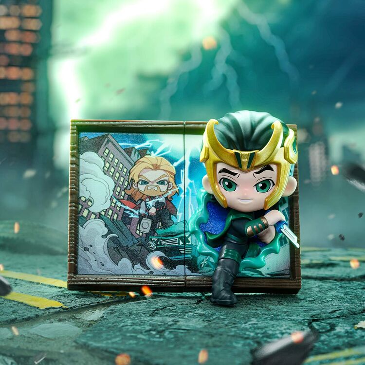 Product Φιγούρα POP MART Marvel Photo Frame Series Figures (Blind Box 1pc) 1τμχ Τυχαία Επιλογή image