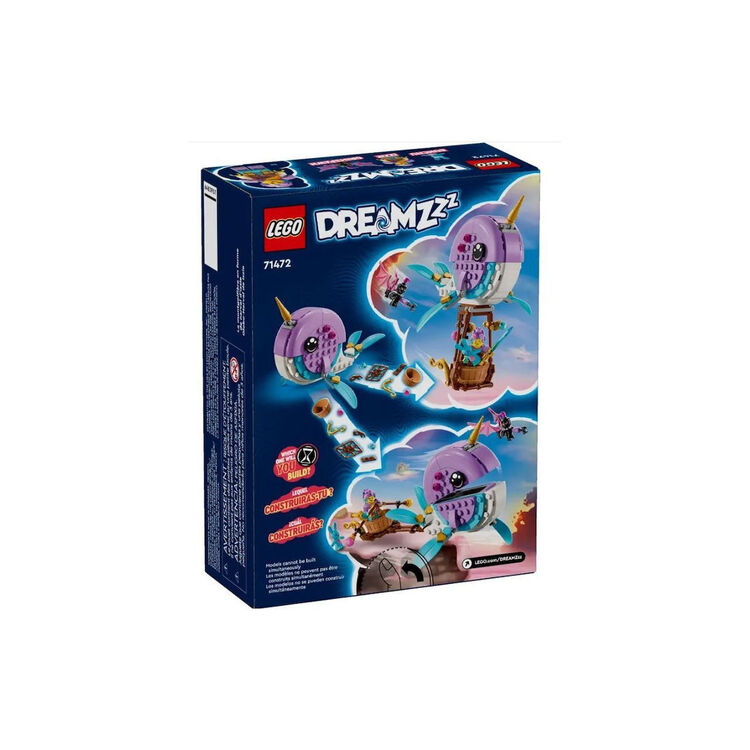 Product LEGO® DREAMZzz™: Izzie's Narwhal Hot-Air Balloon (71472) image