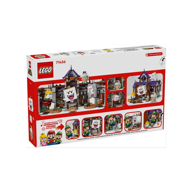 Product LEGO® Super Mario™: Η Στοιχειωμένη Έπαυλη του Βασιλιά Boo (71436) image