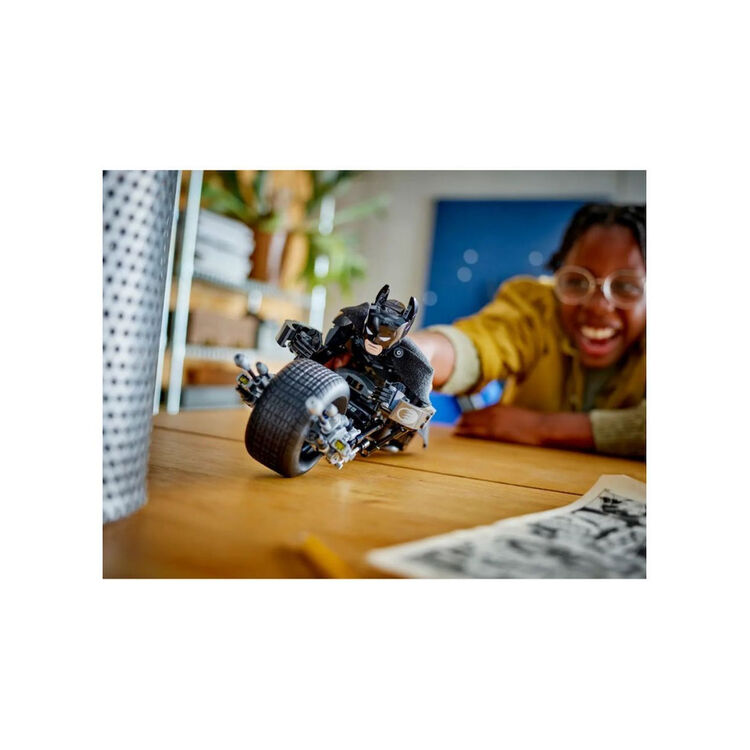 Product LEGO® DC Batman™: Φιγούρα Κατασκευής Μπάτμαν και η Μηχανή Bat-Pod (76273) image