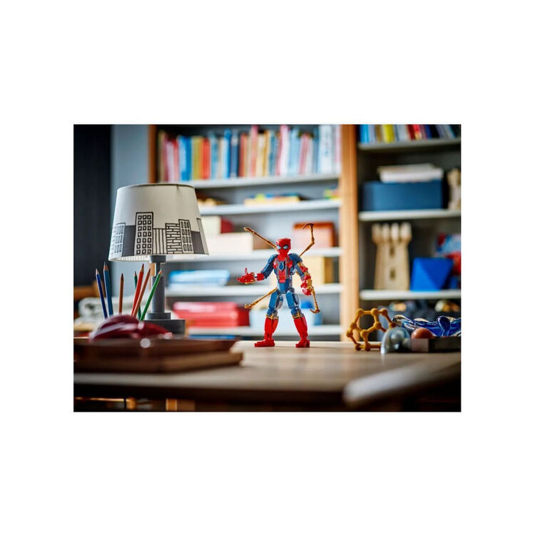 Product LEGO® Super Heroes Marvel: Spider-Man No Way Home - Iron Spider-Man Construction Figure (76298) image
