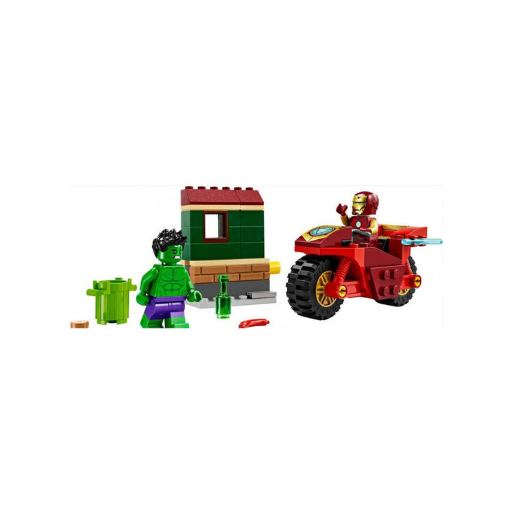 Product LEGO® Marvel: Άιρον Μαν με Μηχανή και Χαλκ (76287) image