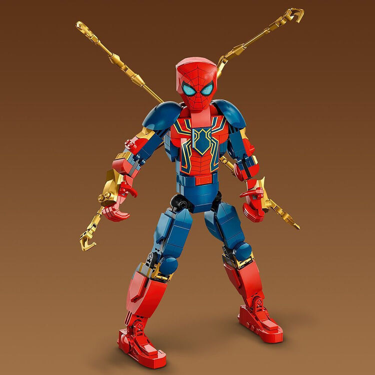 Product LEGO® Super Heroes Marvel: Spider-Man No Way Home - Iron Spider-Man Construction Figure (76298) image