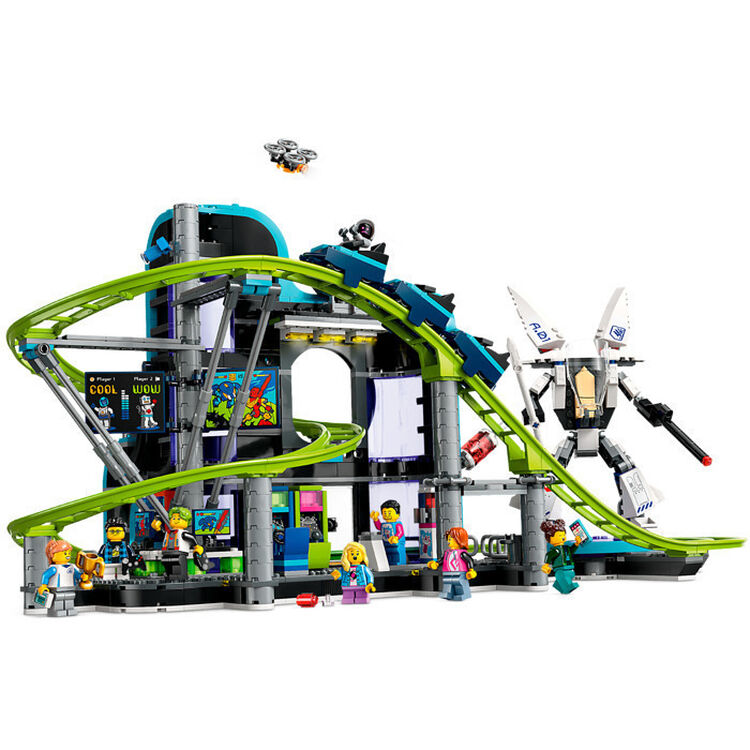 Product LEGO® My City: Πάρκο Ρόλερ Κόστερ του Ρομποτικού Κόσμου (60421) image