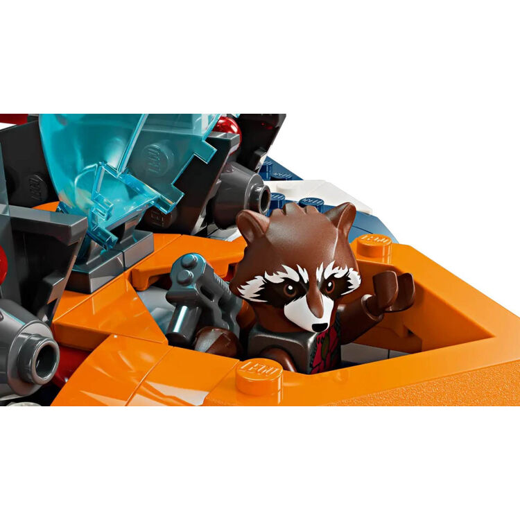 Product LEGO® Marvel: Το Γουόρμπερντ του Ρόκετ εναντίον Ρόναν (76278) image