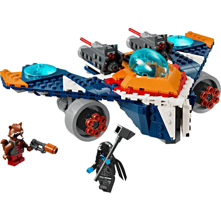 Product LEGO® Marvel: Το Γουόρμπερντ του Ρόκετ εναντίον Ρόναν (76278) image