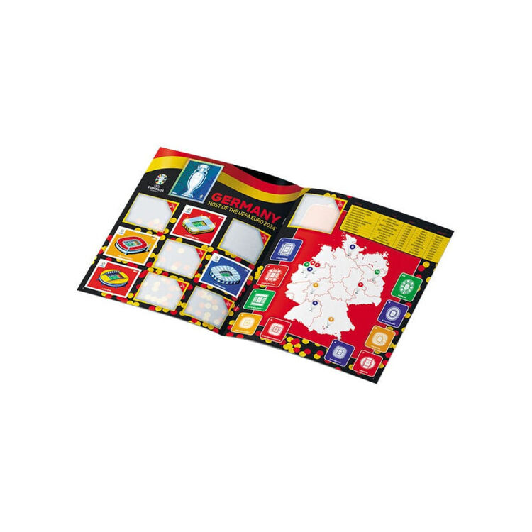 Product Topps Euro 2024 Starter Pack Sticker (Άλμπουμ + 24 Αυτοκόλλητα) image