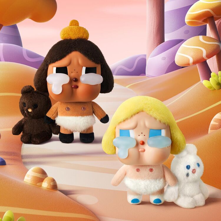 Product Μπρελόκ POP MART Crybaby Crying Again Series Vinyl Face Plush Blind Box Blind Box (1pc) 1τμχ Τυχαία Επιλογή image