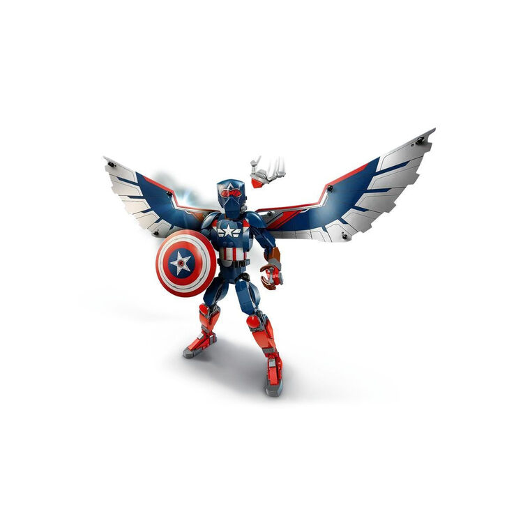 Product LEGO® Marvel: Φιγούρα Κατασκευής Νέος Κάπτεν Αμέρικα (76296) image
