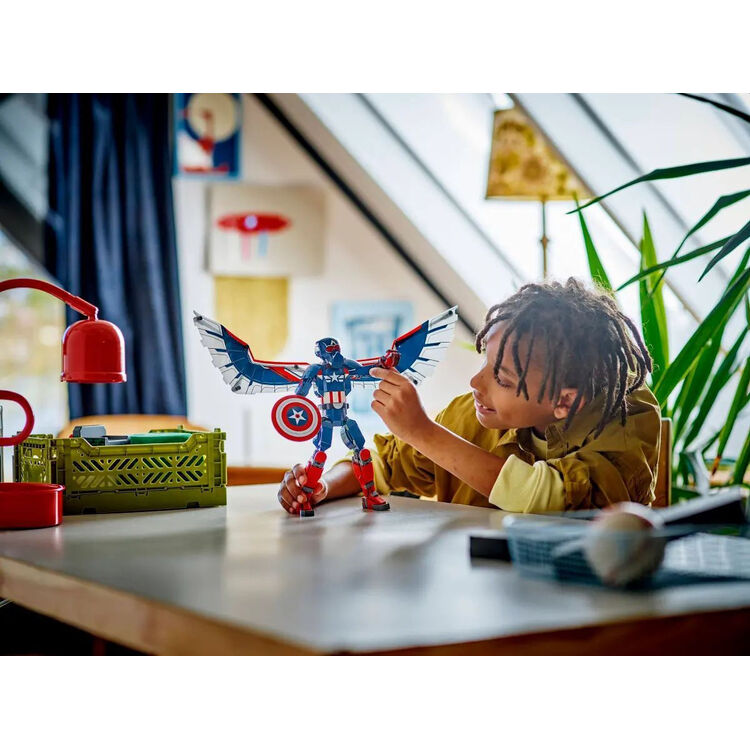 Product LEGO® Marvel: Φιγούρα Κατασκευής Νέος Κάπτεν Αμέρικα (76296) image