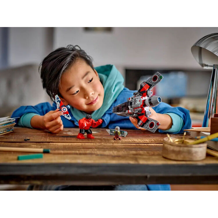 Product LEGO® Marvel : Μάχη Κάπτεν Αμέρικα εναντίον Κόκκινου Χαλκ (76292) image