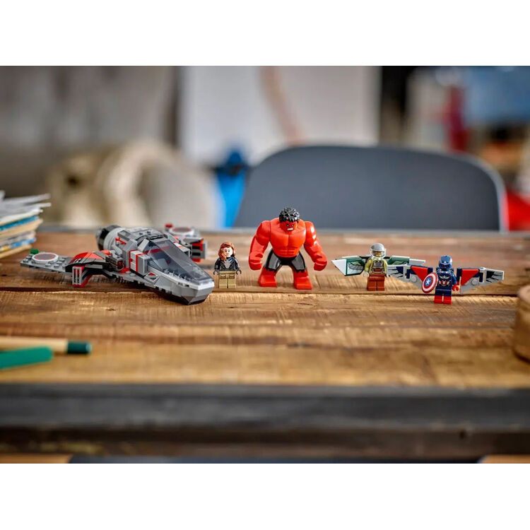 Product LEGO® Marvel : Μάχη Κάπτεν Αμέρικα εναντίον Κόκκινου Χαλκ (76292) image