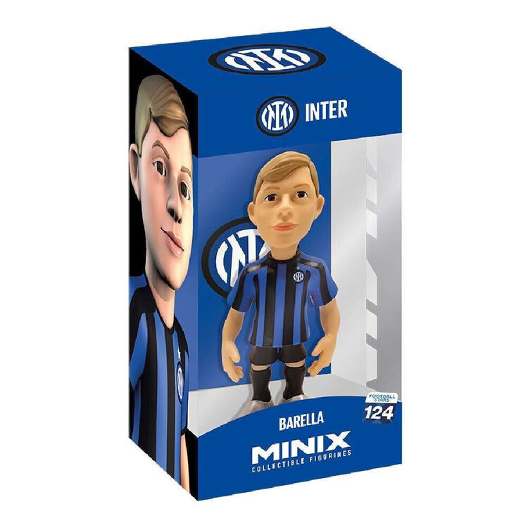 Product Minix Collectible Figurines: Football Stars - Inter Barella Figure 12cm (MNX87000) image
