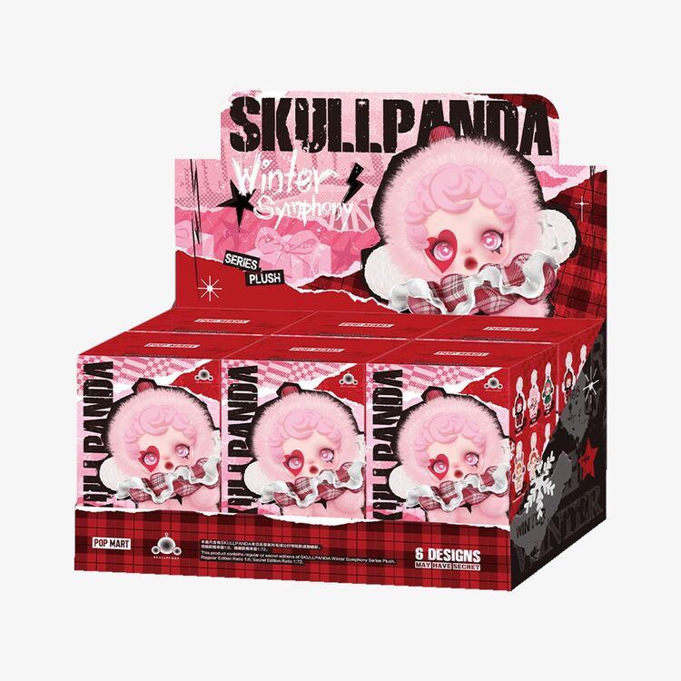 Product Λούτρινο POP MART Skull Panda Winter Symphony Series Vinyl Plush (Blind Box 1pc) 1τμχ Τυχαία Επιλογή image