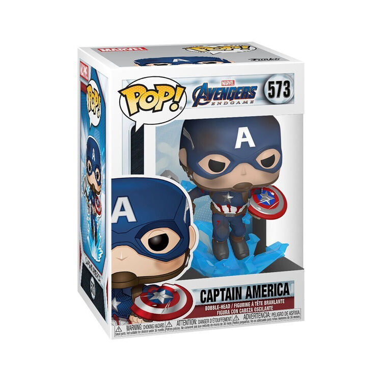 Product Φιγούρα Funko Pop! Avengers Endgame - Captain America With Broken Shield & Mjolnir image