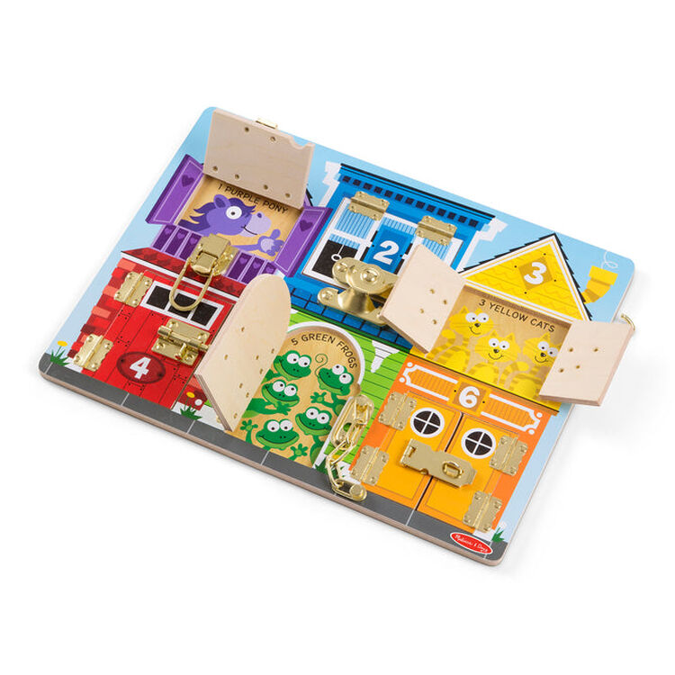 Product Melissa & Doug Bloackables: Latches Board Game (6075185) image