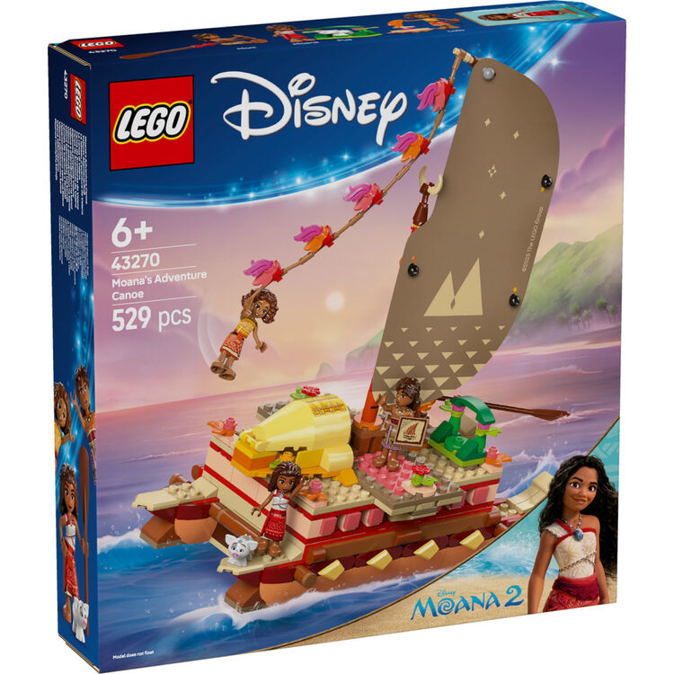 Product LEGO® Disney: Moana’s Adventure Canoe (43270) image