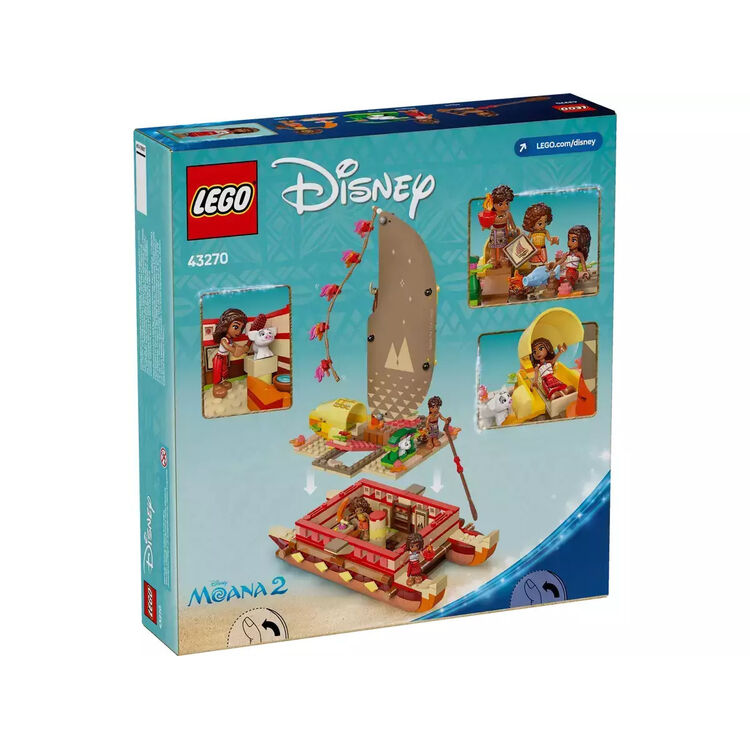 Product LEGO® Disney: Moana’s Adventure Canoe (43270) image